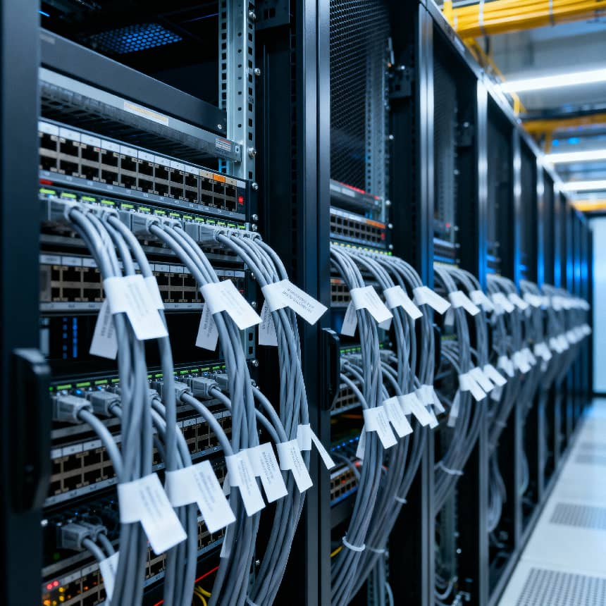 DF-RF101-A1 RFID label LED light Data Center Cable Management