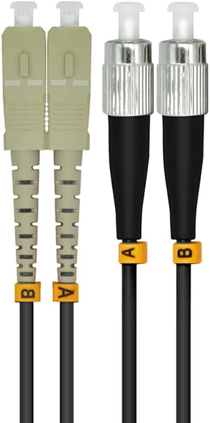100Meters 328ft LC to LC 10/40/100Gbs OM4 Outdoor Armored Duplex Fiber Optic Cable Jumper Optical Patch Cord Multimode 50/125 100M LC-LC
