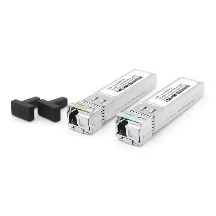 DFTTELECOM 10G SFP+ 20km 1310/1270nm LC Connector Optical Transceiver Module OEM Manufacturer 10gb FP BIDI ModuleCompatible with any Switch Router Server