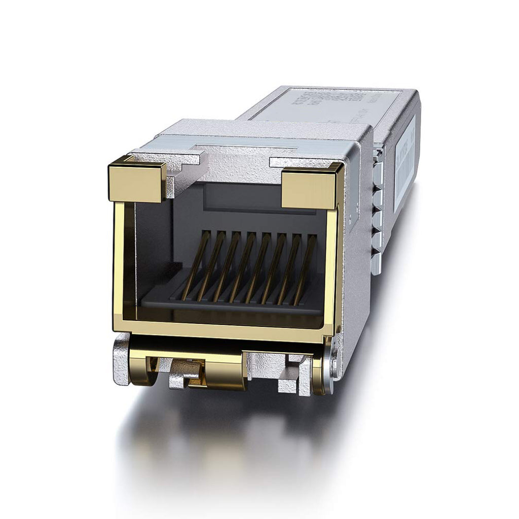 10GBase-T SFP+ to RJ-45 Transceiver, 10Gbe SFP+ Copper Ethernet CAT6a Module, up to 30-Meter, for Cisco SFP-10G-T-S, Meraki, Ubiquiti UniFi UF-RJ45-10G, Fortinet, Netgear, TP-Link TL-SM5310-T and More