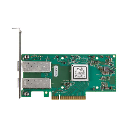 Mellanox MCX512A-ACAT/ACUT Network Card InfiniBand ConnectX-5 PCIE IB VPI Dual-Port 25GbE Lan SFP28 Ethernet Adapter NIC