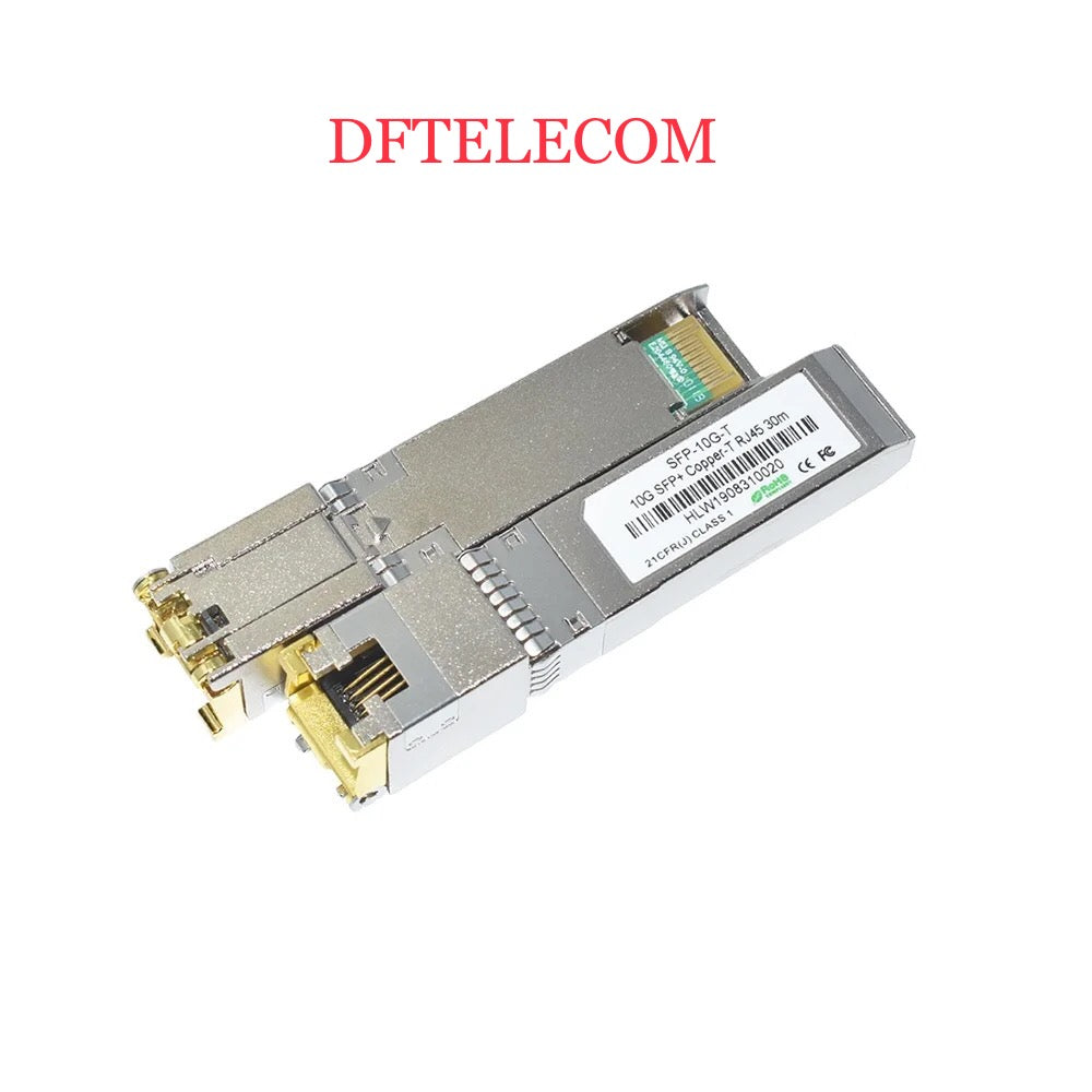 SFP+ 10G Copper RJ45 Transceiver Module Compatible With HUAWEI Cisco etc