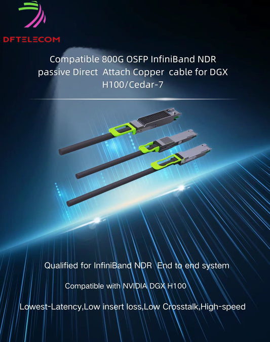 Understanding the OSFP Flat-top DAC Cables: Features, Capabilities, and DGX H100 Cases