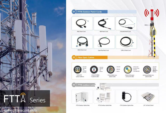 What is FTTA and how does it simplify outdoor 5G deployment?