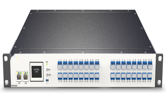 Rack-mounted optical switch switching equipment
