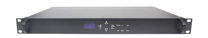 Integrated DWDM EDFA fiber amplifier