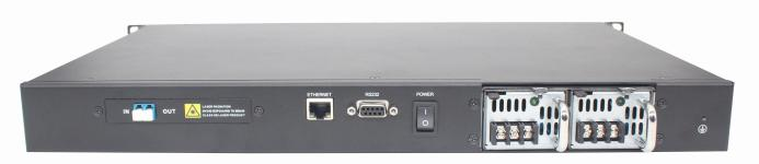 Integrated DWDM EDFA fiber amplifier