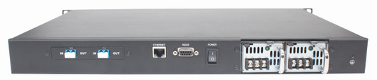 Integrated DWDM EDFA fiber amplifier