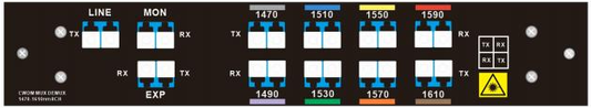 Passive CWDM MUX DEMUX Device