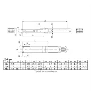 QSFP56-200G-FR4S 200G QSFP56 FR4 PAM4 CWDM4 2km LC SMF FEC Optical Transceiver Module