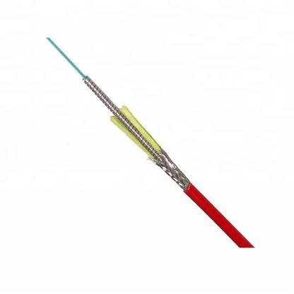 Stainless Steel Spiral Tube Armored DTS Distributed Temperature Sensor Fiber Cable