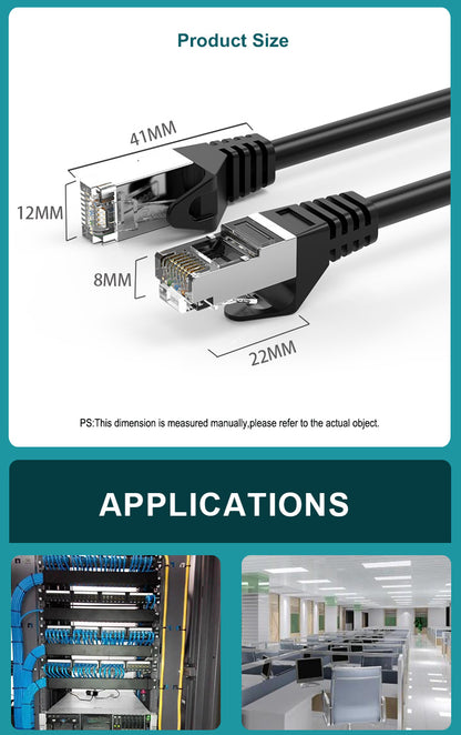 Best price Ethernet Network Cable Cat5e Cat6 Cat7 Optic Fiber Patch Cord communication cables
