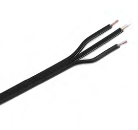 DFT-OEC-4O2ES12 Hybrid Powered Fiber Cable (OS2, 4 Fibers, Outdoor, 12AWG)