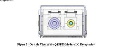 Optisches Transceiver-Modul 100G QSFP28 MM850nm100M SR 100M kompatibel mit Huawei ZTE Cisco 