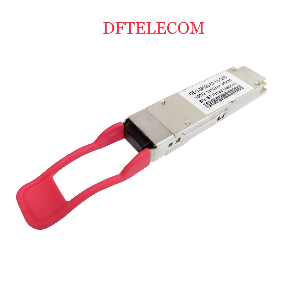 100G QSFP28 ER40KM 1550 Optic Transceiver Module Compatible With HUAWE ...